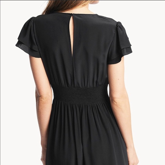 Frye Natalie Ruffle Prairie Midi Silk Dress NEW - Picture 6 of 14